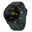 20mm Kalebol Wave Pattern Studded Buckle Silicone Watch Band(Dark Green) - free shipping - PMc TechLife - Order now!