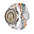 20mm Kalebol Nylon Braided Loop Magnetic Buckle Watch Band(White Rainbow) - free shipping - PMc TechLife - Order now!