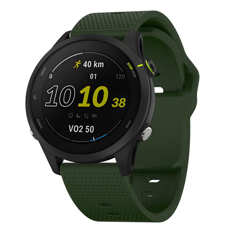 22mm Kalebol Dot Studded Buckle Silicone Watch Band(Army Green) - free shipping - PMc TechLife - Order now!