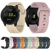 20mm Kalebol Dot Studded Buckle Silicone Watch Band(Yellow)
