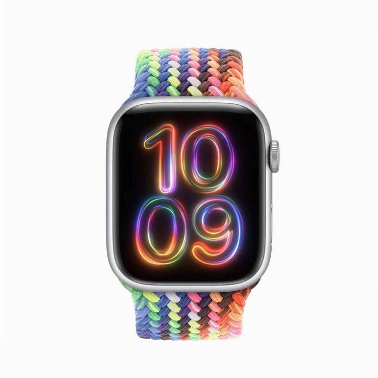 For Apple Watch 42mm / 41mm / 40mm / 38mm Kalebol Nylon Loop Magnetic Buckle Watch Band(Colorful)