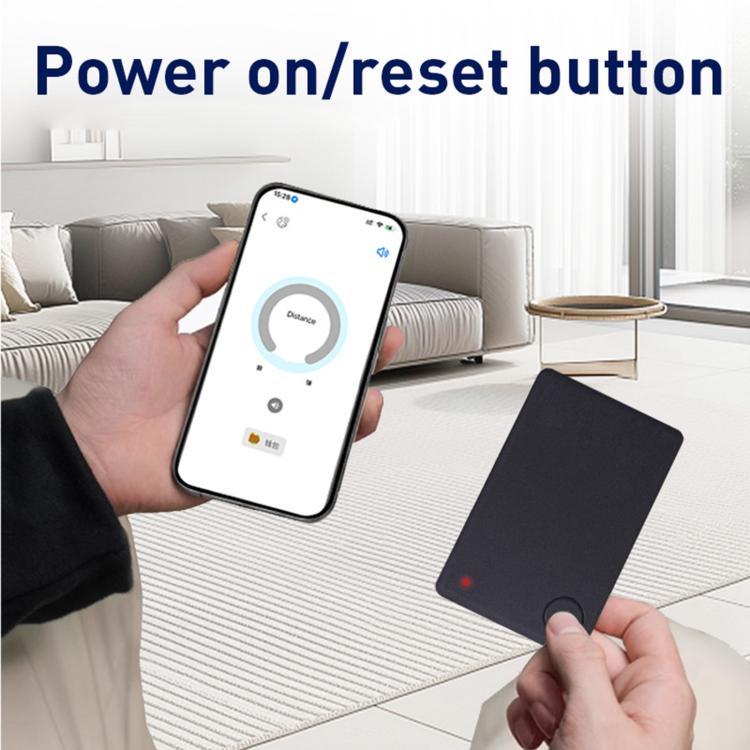 My Card K1 Global Ultra-thin Card Type Location Tracker Anti-lost Device(Black) - Personal Tracker by PMC Jewellery | Online Shopping South Africa | PMC Jewellery | Buy Now Pay Later Mobicred