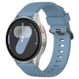 20mm Kalebol Steel Buckle Spruce Silicone Watch Band(Rock Blue) - free shipping - PMc TechLife - Order now!