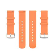 20mm Kalebol Round Tail Silicone Watch Band(Orange)