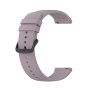 20mm Kalebol Round Tail Silicone Watch Band(Roland Purple)