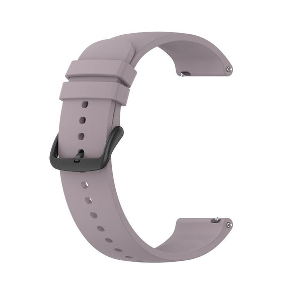 20mm Kalebol Round Tail Silicone Watch Band(Roland Purple)