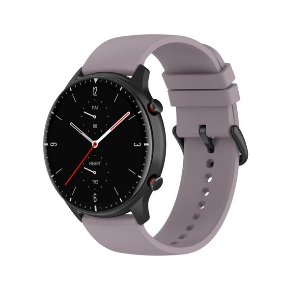20mm Kalebol Round Tail Silicone Watch Band(Roland Purple)