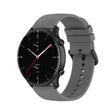 20mm Kalebol Round Tail Silicone Watch Band(Dark Grey) - 20mm Bands by Kalebol | Online Shopping South Africa | PMc TechLife | Buy Now Pay Later Mobicred