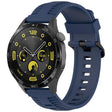 22mm Kalebol Black Buckle Tire Pattern Silicone Watch Band(Navy Blue) - free shipping - PMc TechLife - Order now!