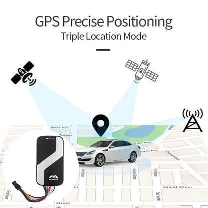 TK403C Car 4G GPS Bluetooth Satellite Locator Tracker(Black) - Car Tracker by PMC Jewellery | Online Shopping South Africa | PMC Jewellery | Buy Now Pay Later Mobicred