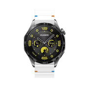 20mm Kalebol Wave Stitch Silicone Watch Band(White)