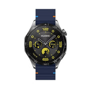 20mm Kalebol Wave Stitch Silicone Watch Band(Midnight Blue)