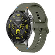 22mm Kalebol Wave Stitch Silicone Watch Band(Army Green) - 22mm Bands by Kalebol | Online Shopping South Africa | PMc TechLife | Buy Now Pay Later Mobicred
