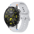 22mm Kalebol Wave Stitch Silicone Watch Band(Light Grey) - free shipping - PMc TechLife - Order now!