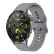 22mm Kalebol Wave Stitch Silicone Watch Band(Dark Grey) - free shipping - PMc TechLife - Order now!