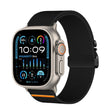 For Apple Watch 46mm / 49mm / 45mm / 44mm Kalebol Parachute Buckle Elastic Nylon Watch Band(Black) - free shipping - PMc TechLife - Order now!