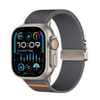 For Apple Watch 46mm / 49mm / 45mm / 44mm Kalebol Parachute Buckle Elastic Nylon Watch Band(Dark Grey) - free shipping - PMc TechLife - Order now!