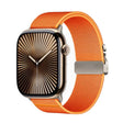 For Apple Watch 42mm / 41mm / 40mm / 38mm Kalebol Parachute Buckle Elastic Nylon Watch Band(Orange) - free shipping - PMc TechLife - Order now!