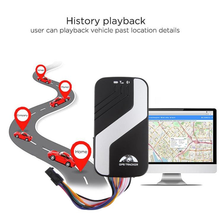 TK403D Car 4G GPS Bluetooth Satellite Locator Tracker, with Remote Control(Black) - Car Tracker by PMc TechLife | Online Shopping South Africa | PMc TechLife | Buy Now Pay Later Mobicred