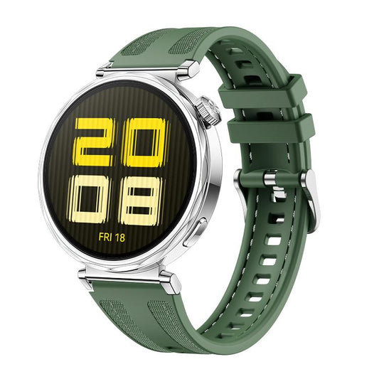 18mm Kalebol Composite Silicone Watch Band(Green) - 18mm Bands by Kalebol | Online Shopping South Africa | PMC Jewellery | Buy Now Pay Later Mobicred