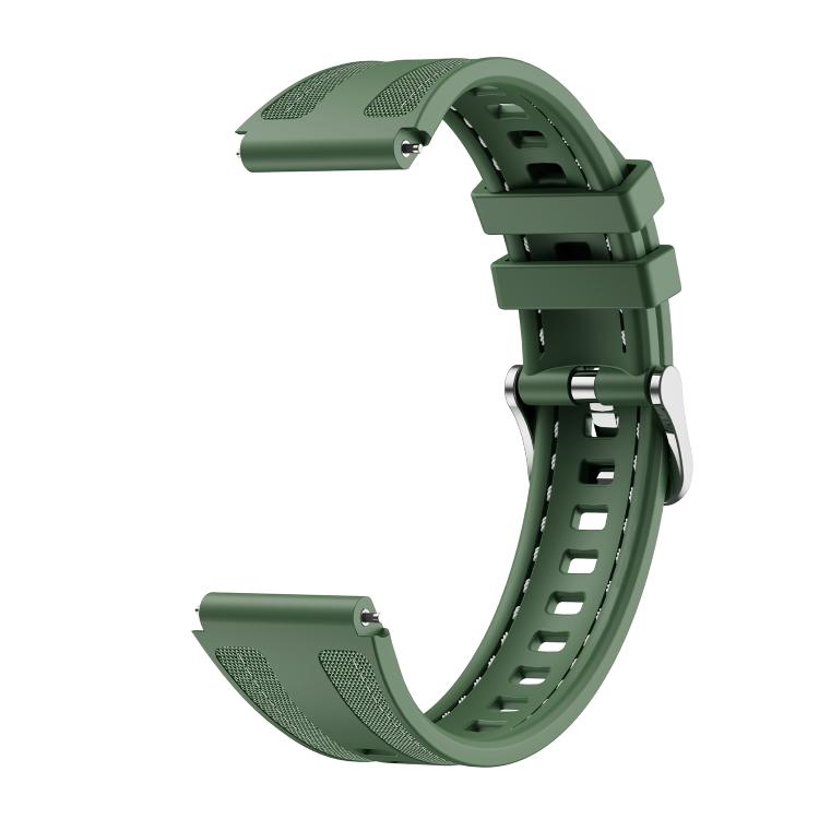 18mm Kalebol Composite Silicone Watch Band(Green) - 18mm Bands by Kalebol | Online Shopping South Africa | PMc TechLife | Buy Now Pay Later Mobicred