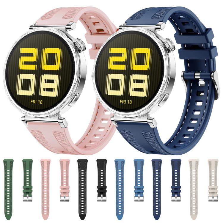 18mm Kalebol Composite Silicone Watch Band(Light Blue) - free shipping - PMc TechLife - Order now!