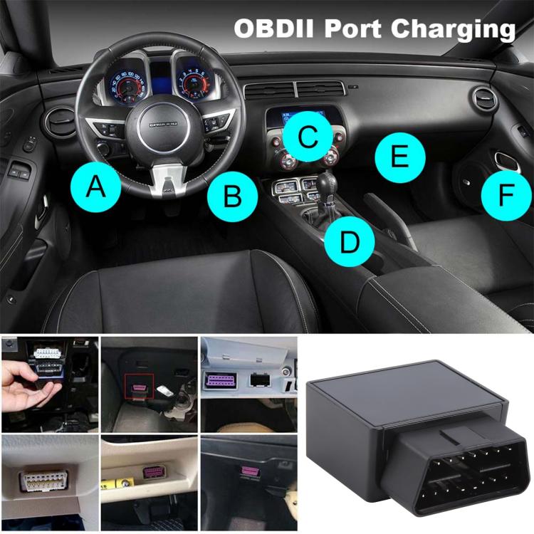 OBD Car 4G GPS Locator Tracker(Black) - Car Tracker by PMC Jewellery | Online Shopping South Africa | PMC Jewellery | Buy Now Pay Later Mobicred