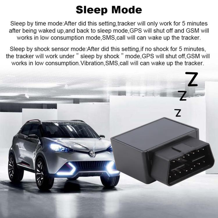 OBD Car 4G GPS Locator Tracker(Black) - Car Tracker by PMC Jewellery | Online Shopping South Africa | PMC Jewellery | Buy Now Pay Later Mobicred
