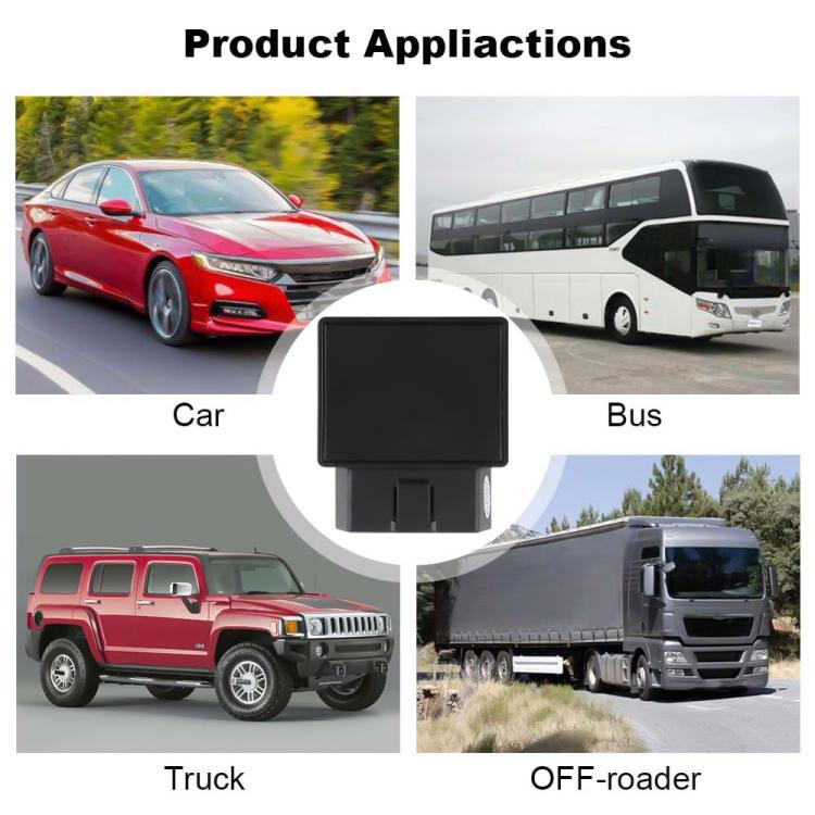 OBD Car 4G GPS Locator Tracker(Black) - Car Tracker by PMc TechLife | Online Shopping South Africa | PMc TechLife | Buy Now Pay Later Mobicred
