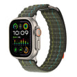 For Apple Watch 46mm / 49mm / 45mm / 44mm Kalebol  Dual-section Sports Nylon Loop Watch Band(Green) - Watch Bands by Kalebol | Online Shopping South Africa | PMC TechLife | Buy Now Pay Later Mobicred