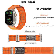 For Apple Watch 42mm / 41mm / 40mm / 38mm Kalebol  Dual-section Sports Nylon Loop Watch Band(White)