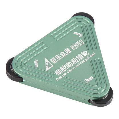 XHZC Middle Frame Waterproof Adhesive Assisting Push with 3 / 4 / 5mm Auxiliary Wheel - free shipping - PMC Jewellery - Order now!