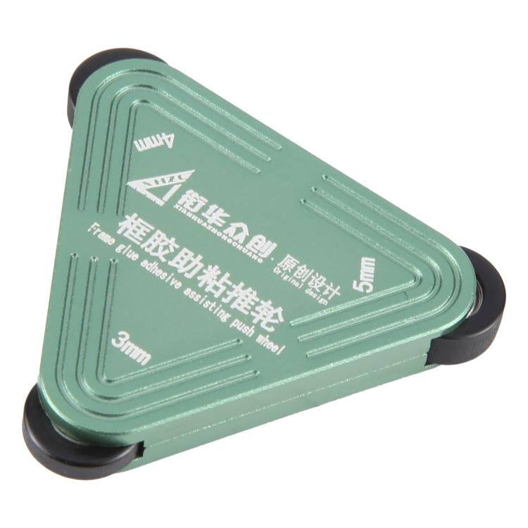 XHZC Middle Frame Waterproof Adhesive Assisting Push with 3 / 4 / 5mm Auxiliary Wheel - free shipping - PMC Jewellery - Order now!
