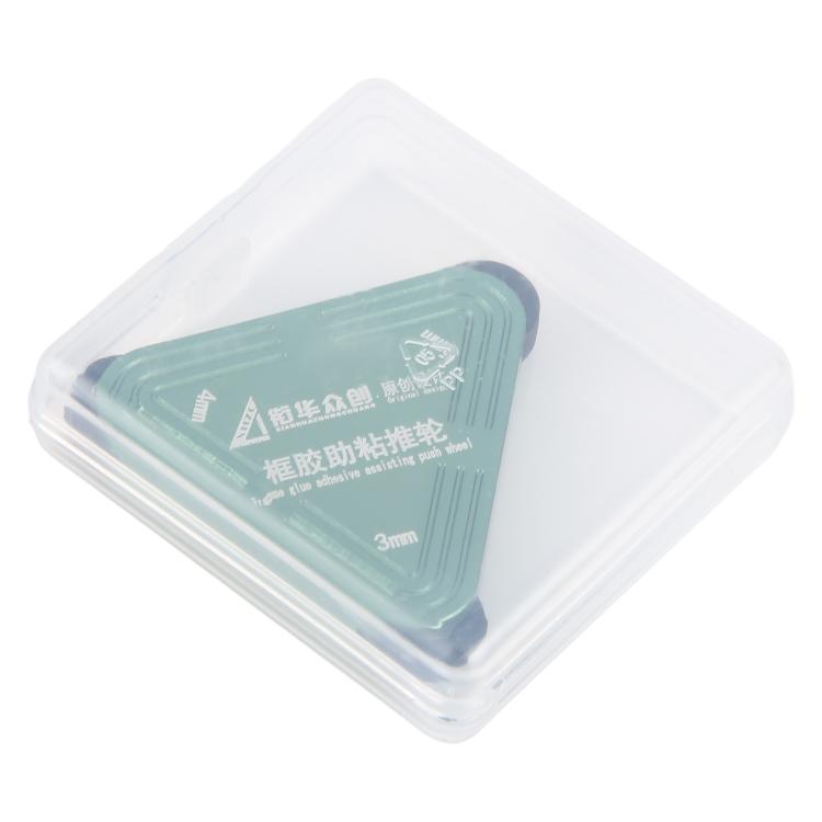 XHZC Middle Frame Waterproof Adhesive Assisting Push with 3 / 4 / 5mm Auxiliary Wheel - free shipping - PMC Jewellery - Order now!