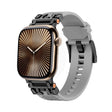 For Apple Watch 42mm / 41mm / 40mm / 38mm Kalebol Armor TPU Watch Band(Black Grey) - free shipping - PMc TechLife - Order now!