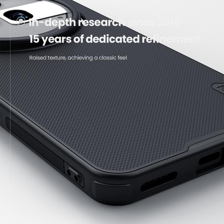 For Nothing Phone 3a Pro NILLKIN Frosted Shield Pro PC + TPU Phone Case(Black) - free shipping - PMc TechLife - Order now!