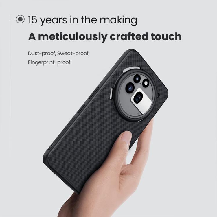 For Nothing Phone 3a Pro NILLKIN Frosted Shield Pro PC + TPU Phone Case(Black) - free shipping - PMc TechLife - Order now!