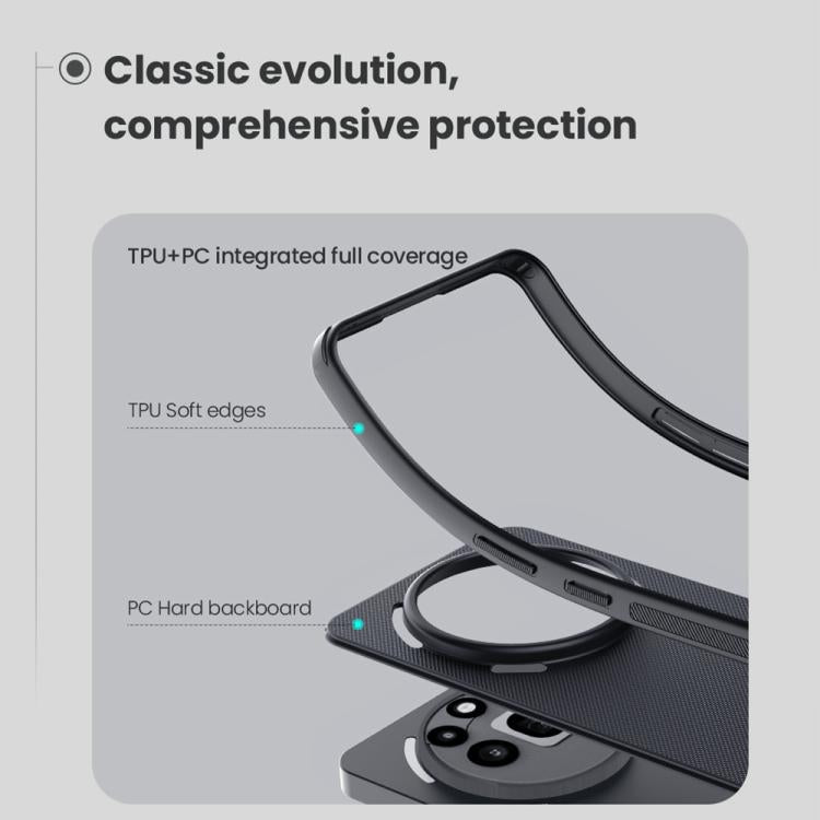 For Nothing Phone 3a Pro NILLKIN Frosted Shield Pro PC + TPU Phone Case(Black) - free shipping - PMc TechLife - Order now!