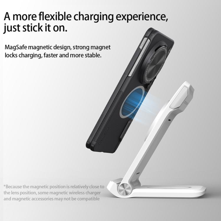 For OPPO Find N5 NILLKIN Frosted Prop PC + TPU MagSafe Magnetic Phone Case(Black) - free shipping - PMC Jewellery - Order now!