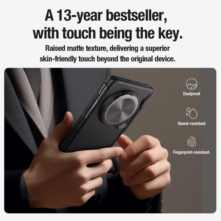 For OPPO Find N5 NILLKIN Frosted Prop PC + TPU MagSafe Magnetic Phone Case(Black) - free shipping - PMC Jewellery - Order now!