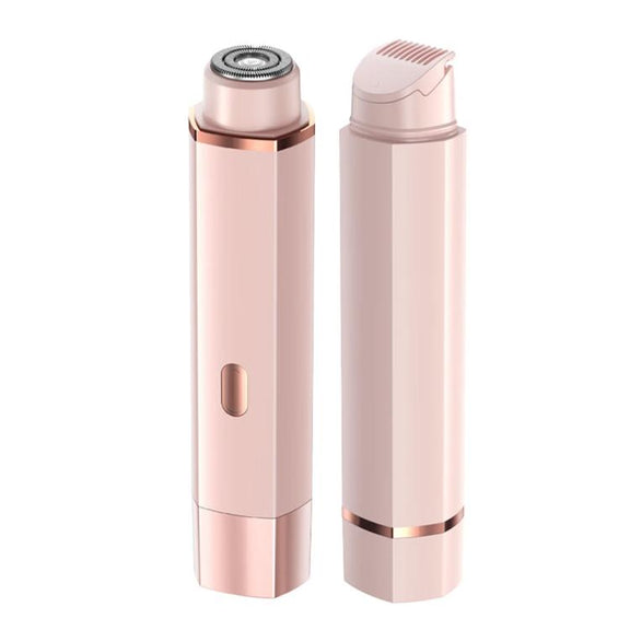 Type-C Double Head Female Private Parts Electric Shaver(Pink)