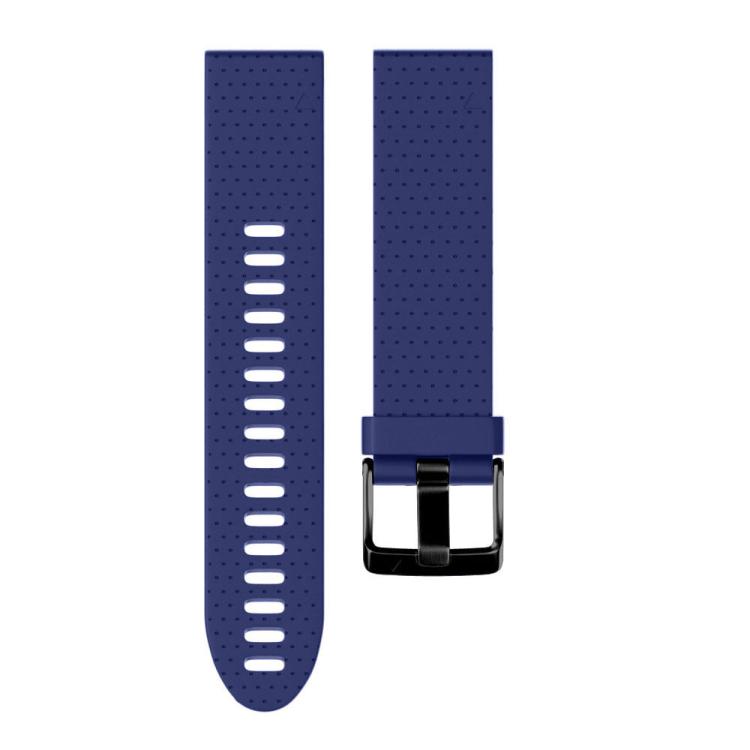 For Garmin QuickFit 20mm Kalebol Dot Texture Silicone Watch Band(Dark Blue) - free shipping - PMc TechLife - Order now!