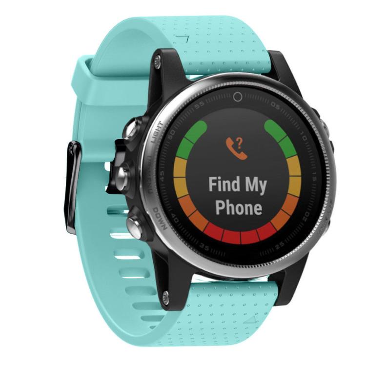 For Garmin QuickFit 20mm Kalebol Dot Texture Silicone Watch Band(Teal) - free shipping - PMc TechLife - Order now!