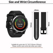 For Garmin QuickFit 20mm Kalebol Dot Texture Silicone Watch Band(Teal)