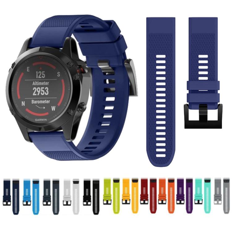 For Garmin QuickFit 26mm Kalebol Triangle Texture Silicone Watch Band(Teal) - free shipping - PMc TechLife - Order now!