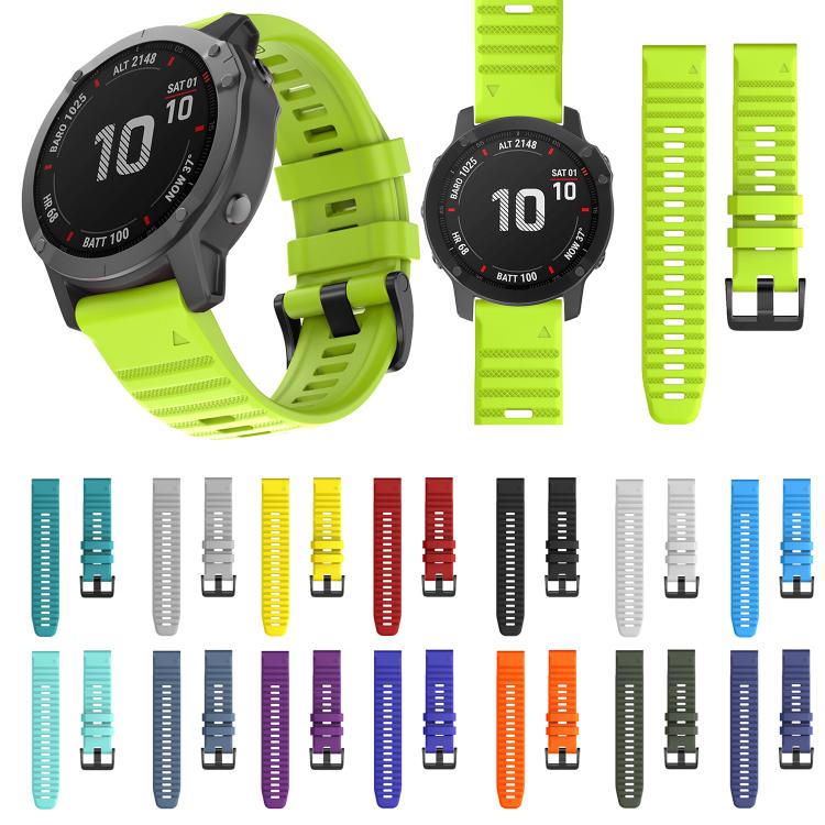 For Garmin QuickFit 26mm Kalebol Concave Texture Silicone Watch Band(White) - free shipping - PMc TechLife - Order now!