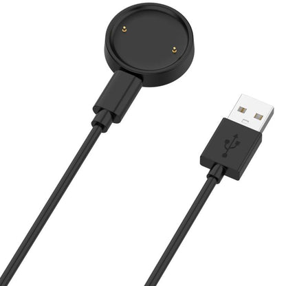 For Amazfit Bip 6 / Active 2 USB-C / Type-C Interface Adapter Split Smart Watch Charging Cable Set, Length: 1m(Black) - Charger by PMC Jewellery | Online Shopping South Africa | PMC Jewellery | Buy Now Pay Later Mobicred