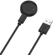 For Amazfit Bip 6 / Active 2 USB-C / Type-C Interface Adapter Split Smart Watch Charging Cable Set, Length: 1m(Black)