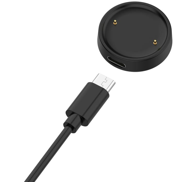 For Amazfit Bip 6 / Active 2 USB-C / Type-C Interface Smart Watch Charging Adapter(Black)