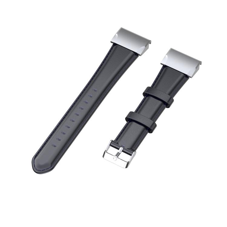 For Garmin QuickFit 26mm Kalebol Waxed Calfskin Leather Watch Band(Navy Blue) - free shipping - PMc TechLife - Order now!